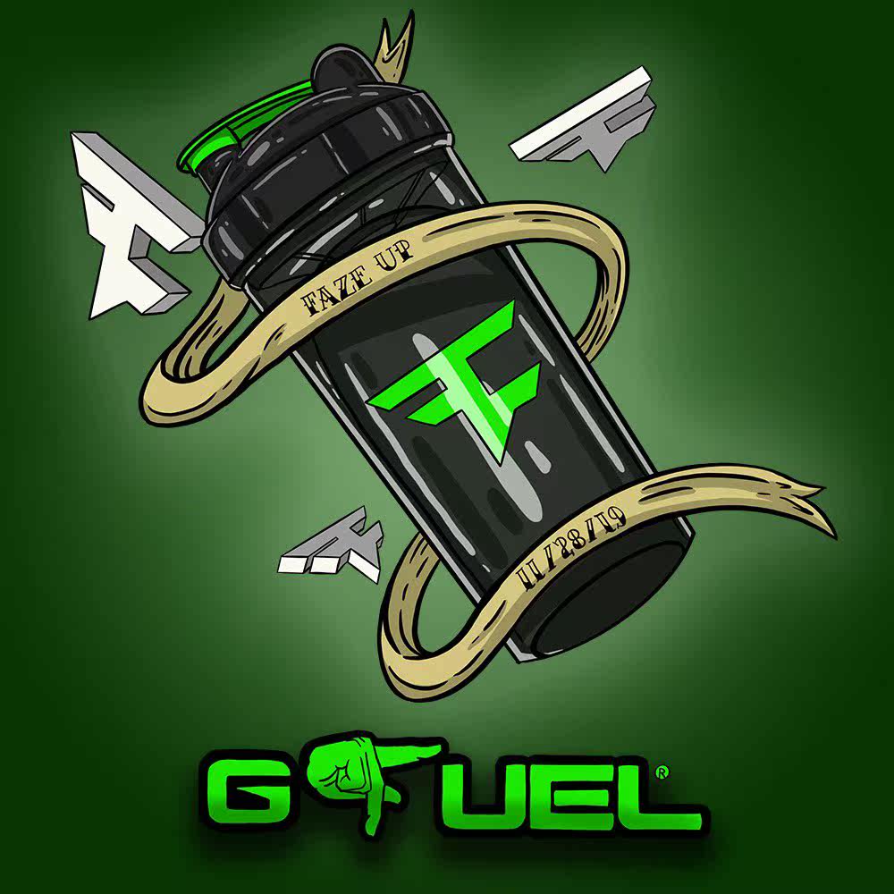 fazeg-fuel摇摇蛋白粉搅拌健身运动黑五限定摇摇杯