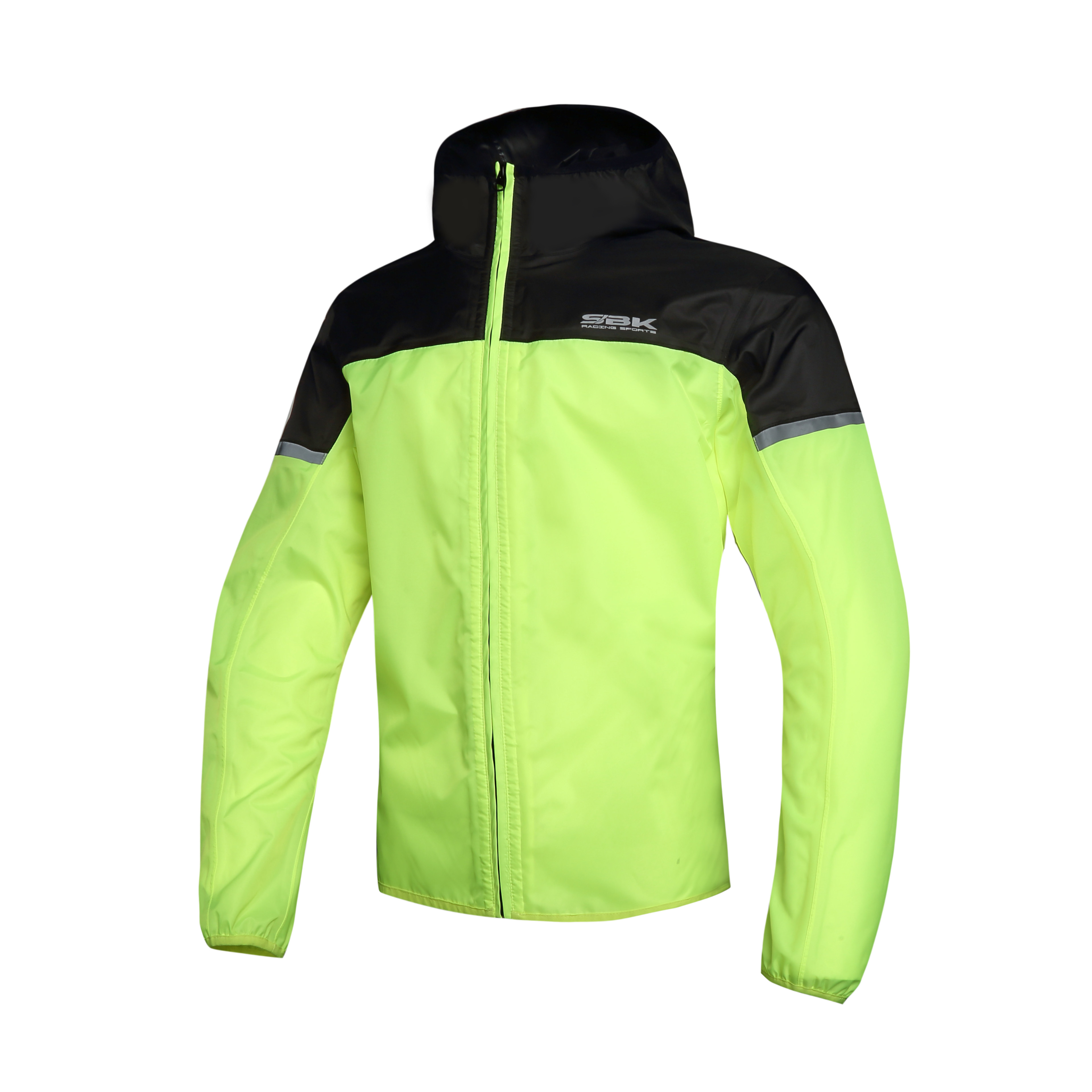 sbk新款摩托车分体雨衣反光防暴暴雨套装男女摩托车雨衣