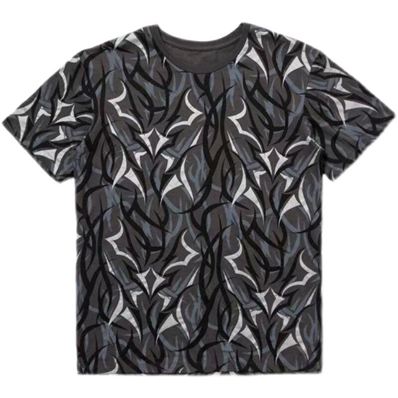 clotxalienegra上海限定陈冠希主理荆棘短袖男女潮流t恤