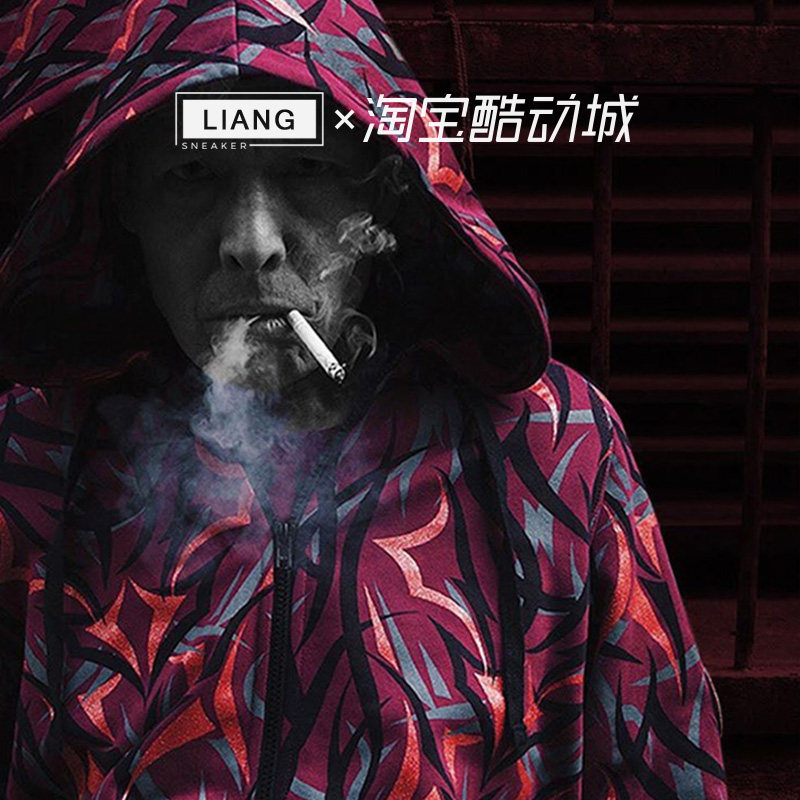 荆棘限定卫衣拉链夹克陈冠希edc潮牌clotalienegra运动卫衣