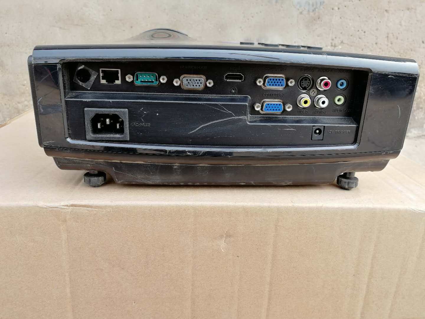 二手投影机明基mp777高清1080p家用办公wifi短焦投影仪4000流明