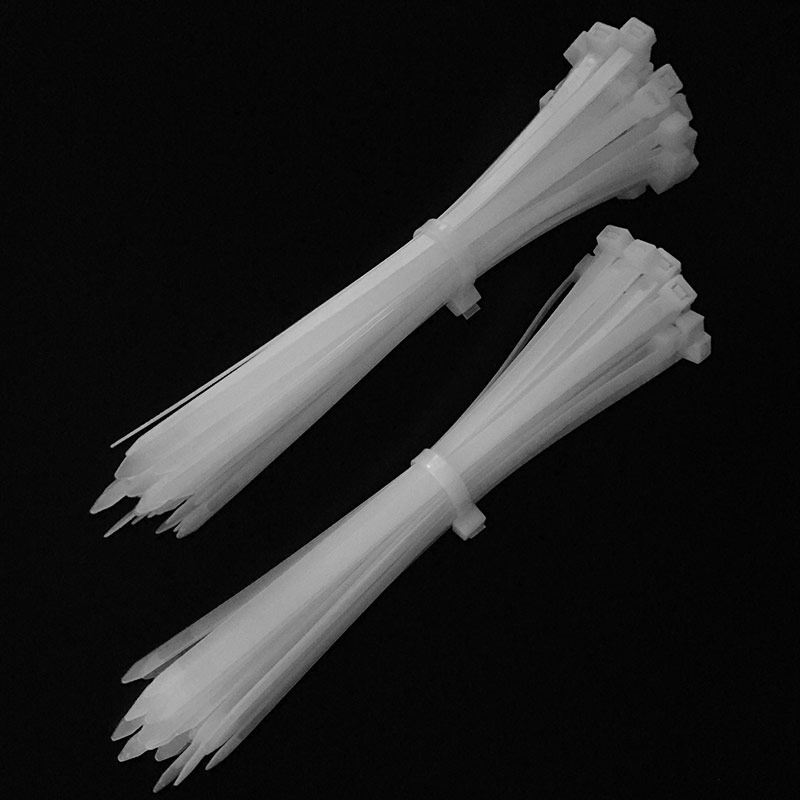 自锁式尼龙扎带10*1200mm8.8国标捆扎带塑料扎条锁扣白色扎带卡扣