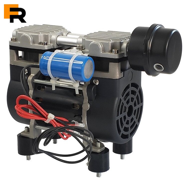 无油空压机静音压缩机泵头2l制氧机机头小型气泵冲气泵