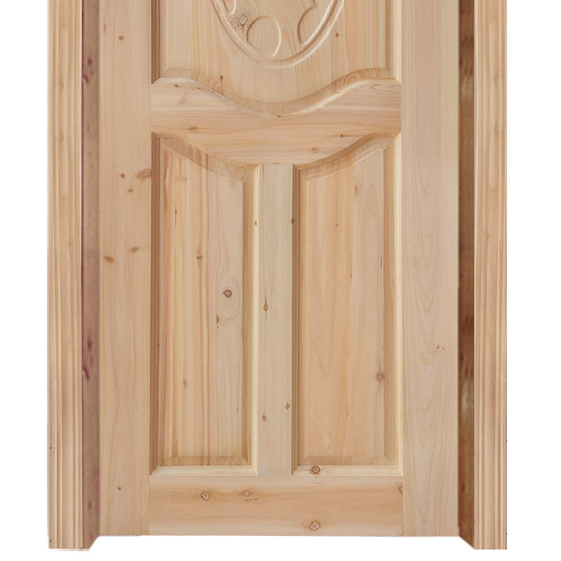 木门套装定制中式杉木原木室内门经济型谷仓门房间室内门