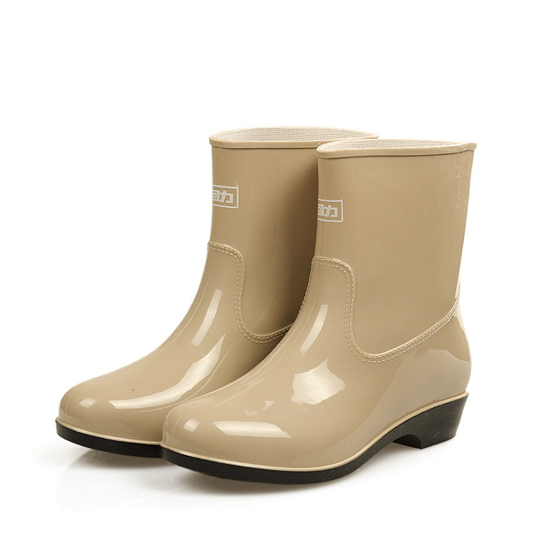 回力雨鞋女短筒成人雨靴低帮水靴夏季防水鞋女士防滑中筒胶鞋套鞋