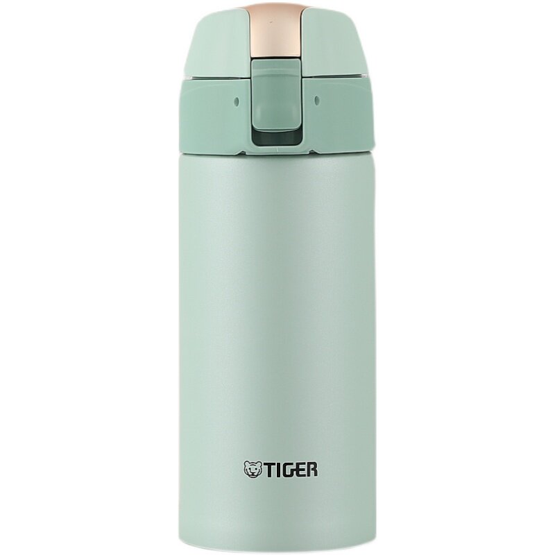 tiger虎牌mmtb35c日系便携不锈钢弹盖两用儿童吸管保温杯