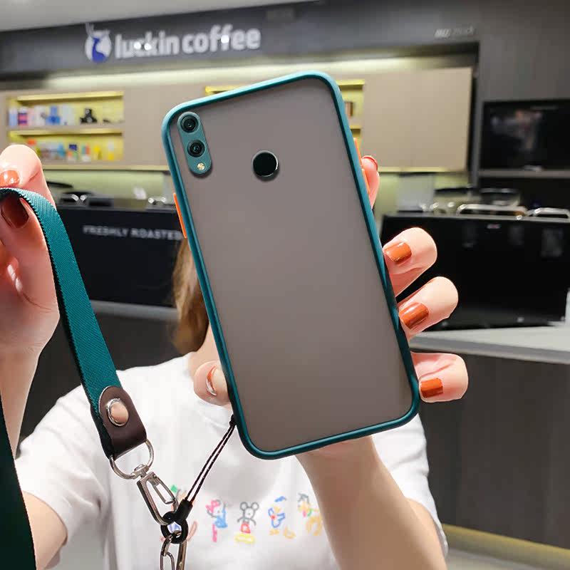 华为荣耀9x挂绳新款潮牌女款男女ry8x超薄简约手机保护套