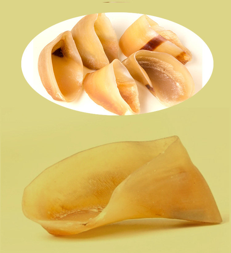 仁达达牛蹄壳3支宠物天然洁齿磨牙棒狗零食狗风干零食