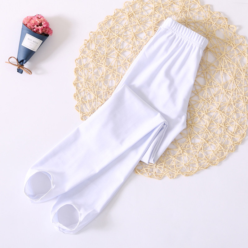 舞蹈儿童服装春秋女孩健美打底底裤女童拉丁儿童袜子016岁