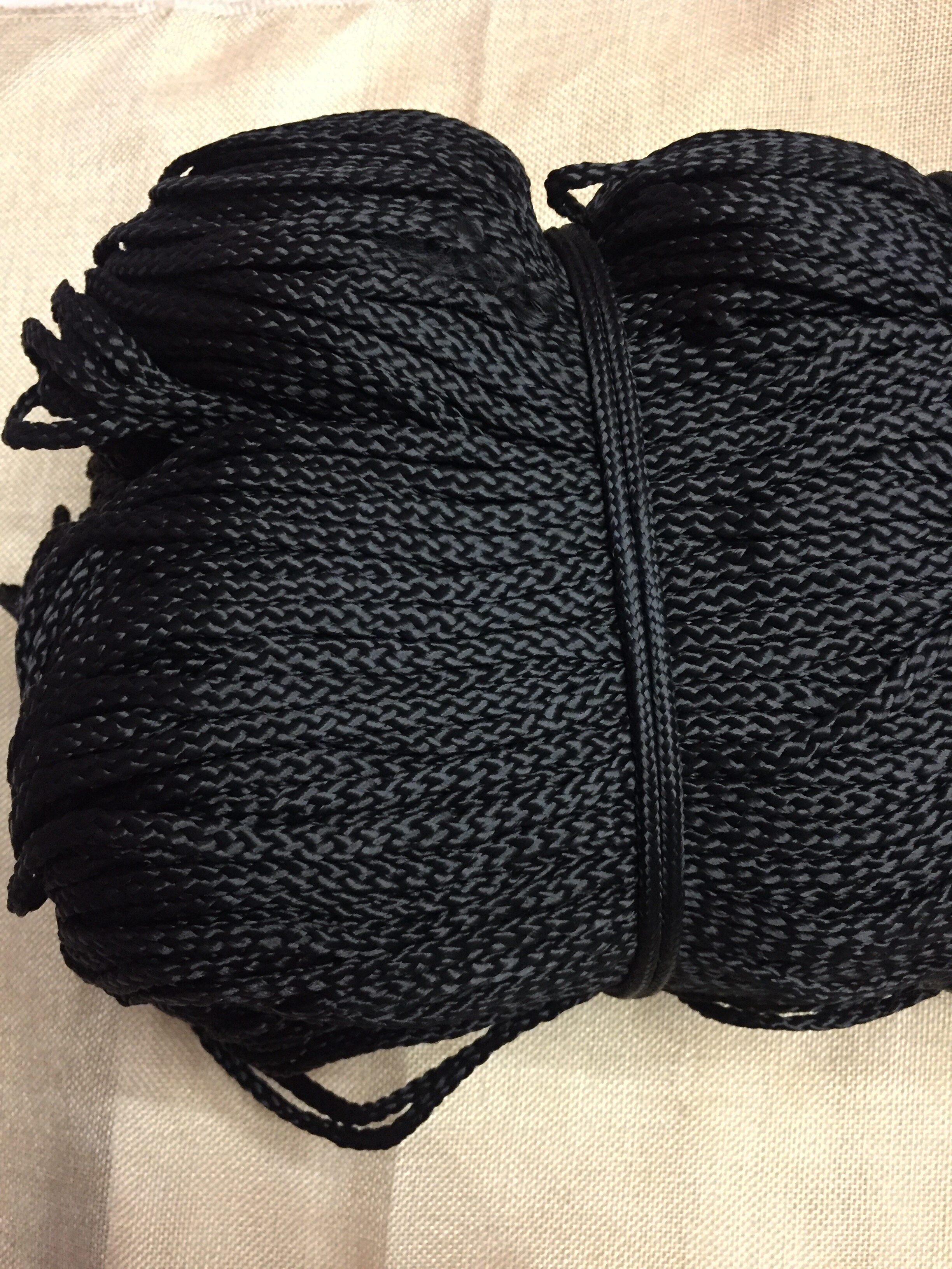 八股扎带绳扁辫子编织丙纶绳子编制束口绳带绳子