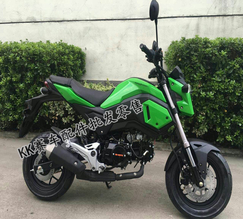 宝雕银钢yg125cc魔鬼小怪兽杜卡迪跑车越野街车全车摩托车外壳