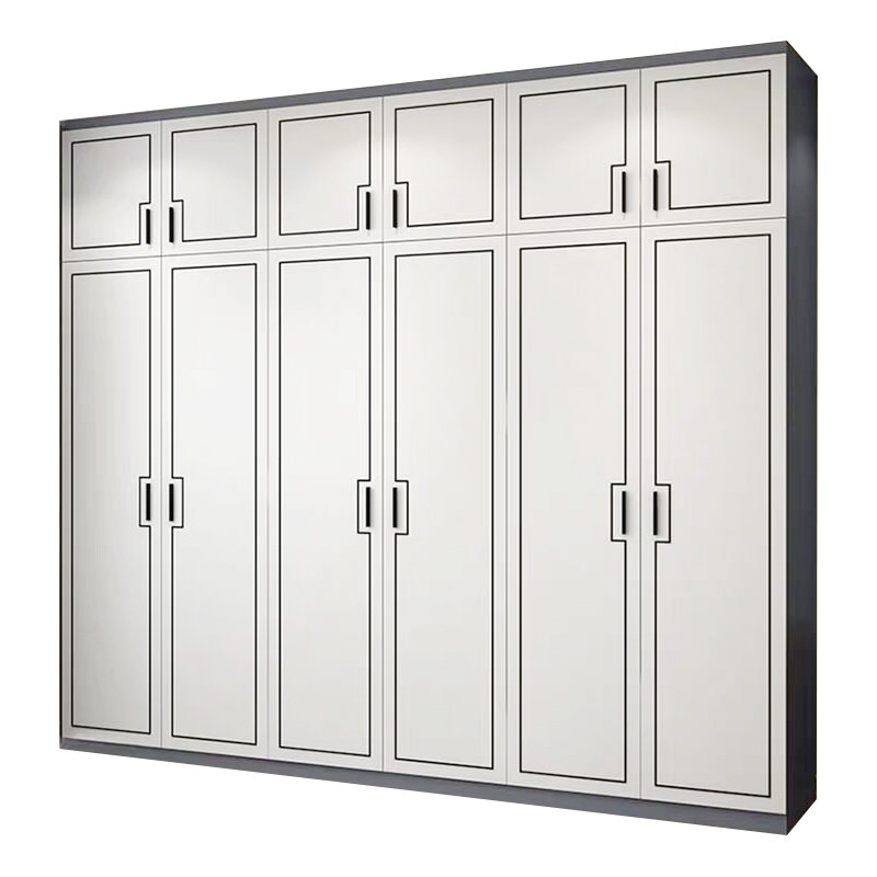 柜门定制边门免漆饰面卡条门金属实木门板