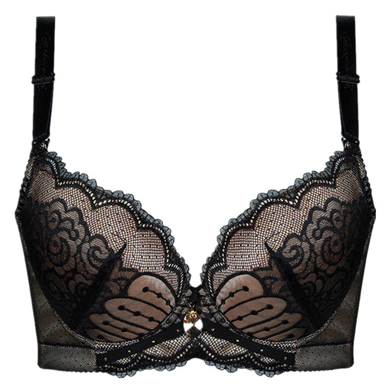 奥丝蓝黛女士内衣胸罩 性感厚杯聚拢文胸小胸平胸上托调整型5657