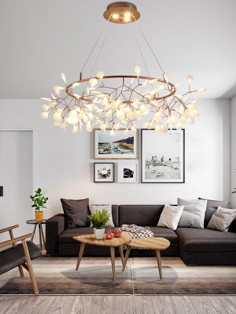 北欧灯具客厅吊灯简约现代风格卧室餐厅萤火虫客厅吊灯