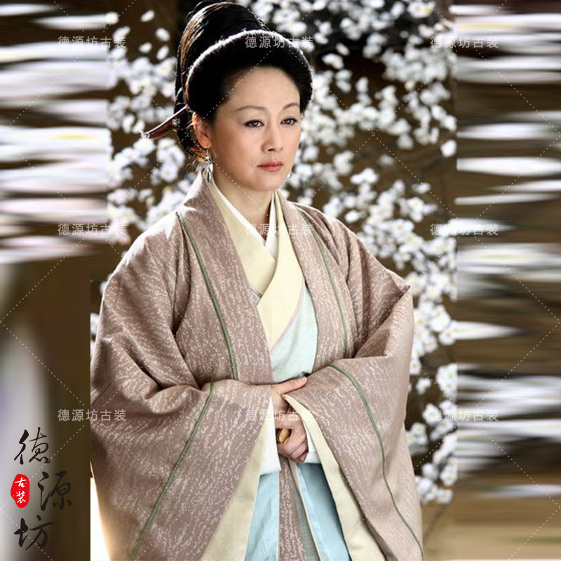 孔雀东南飞同款影视古装女汉少奶奶老太老太太太夫人群民族服装