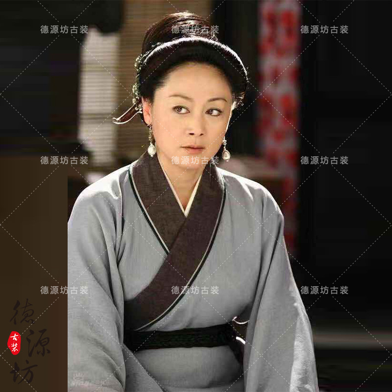 孔雀东南飞同款影视古装女汉少奶奶老太老太太太夫人群民族服装