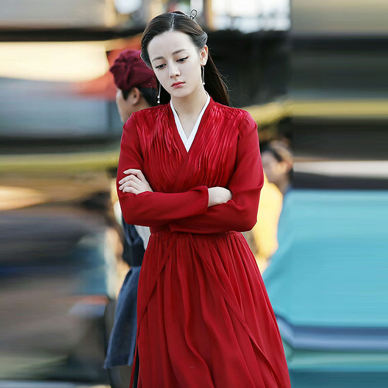 三生三世同款仙女飘逸女汉古装影视枕上凤九白凤九民族服装