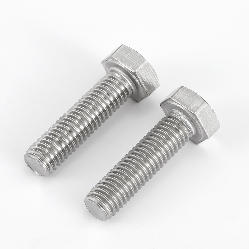 304不锈钢外六角螺丝全螺纹六棱螺丝钉全牙加长外六角螺栓m6m8m10