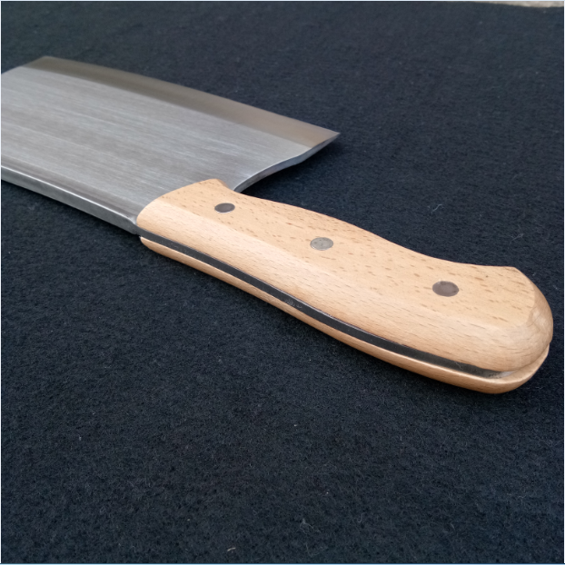 嘉禾特产半圆卖肉刀 和夹柄砍骨刀 杀鱼剁鱼头专用刀 卤菜刀