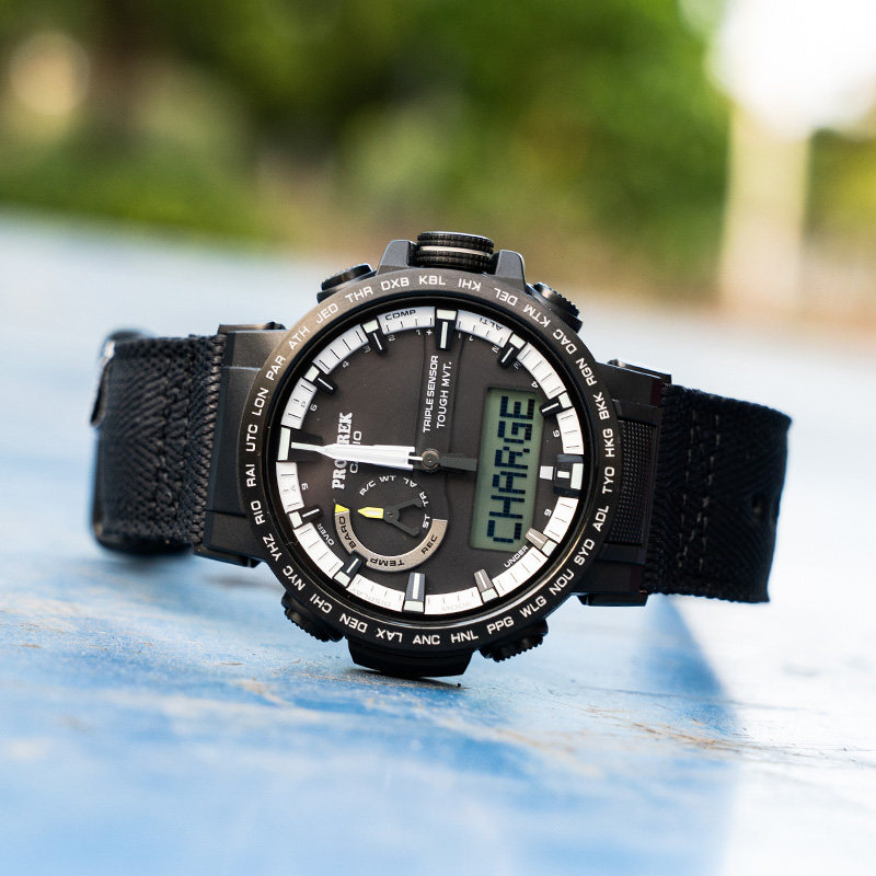 ybm卡西欧手表男prw6600yb户外运动登山表太阳能电波表5060y