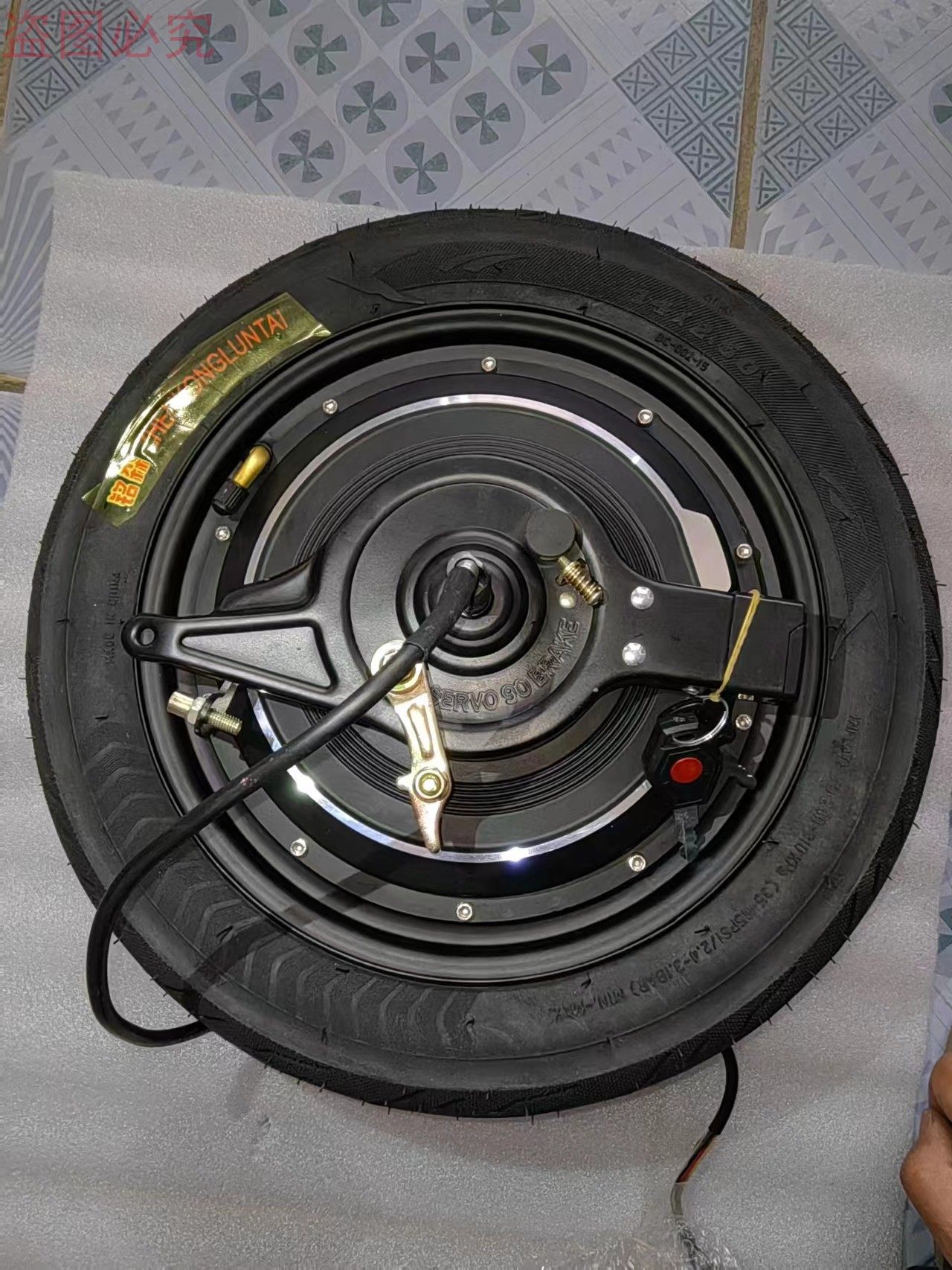 电机电动车轮毂马达14x2.548-60v纯铜铜线无刷原装电机