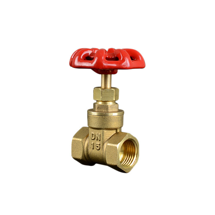 加厚全铜闸阀 4分加厚纯铜水阀 双内丝铜闸阀 黄铜阀门 加厚