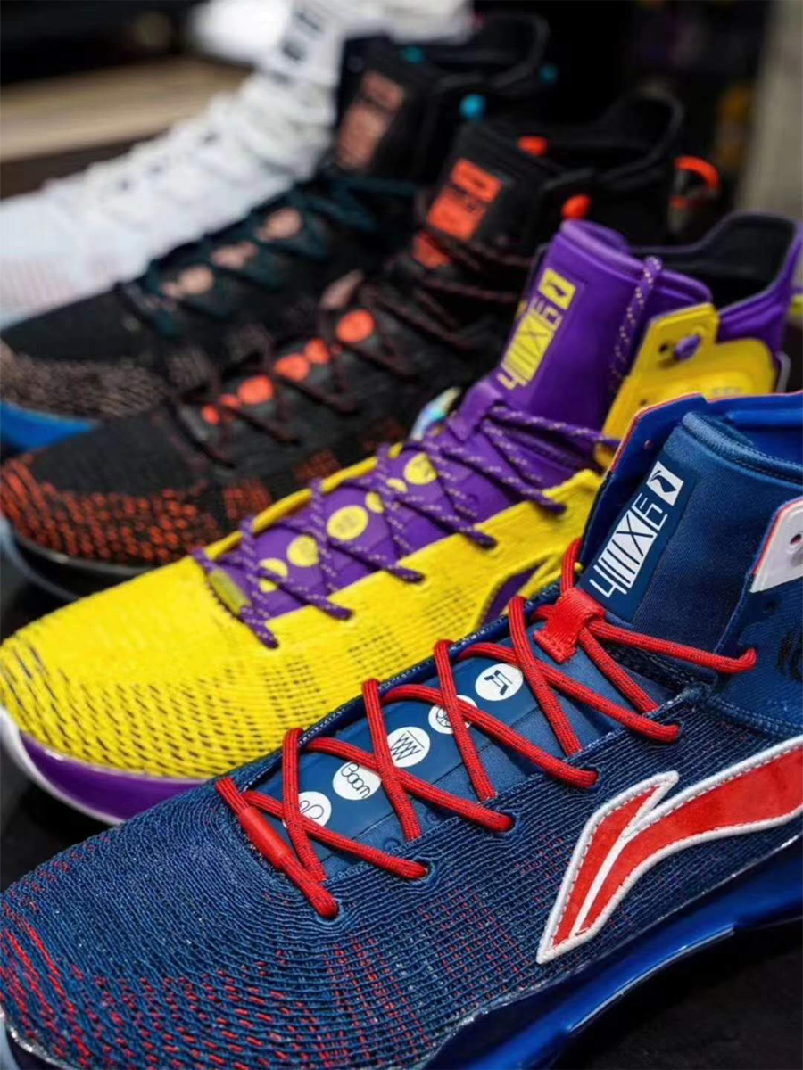 李宁驭帅1342碳板科技赛博朋克美国队高帮篮球专业比赛鞋abap065