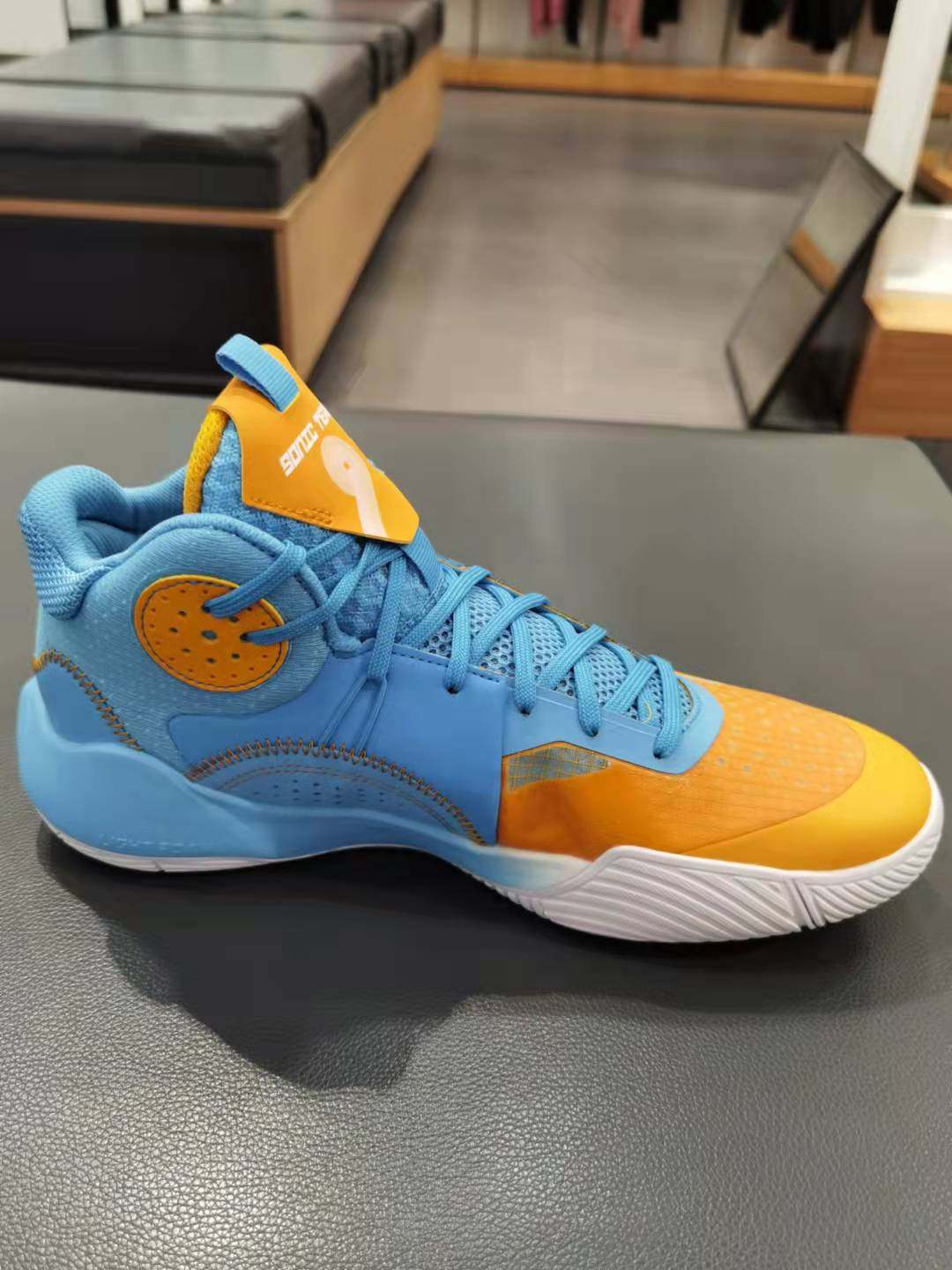 篮球李宁球鞋2021新款音速9team团队实战缓震篮球鞋