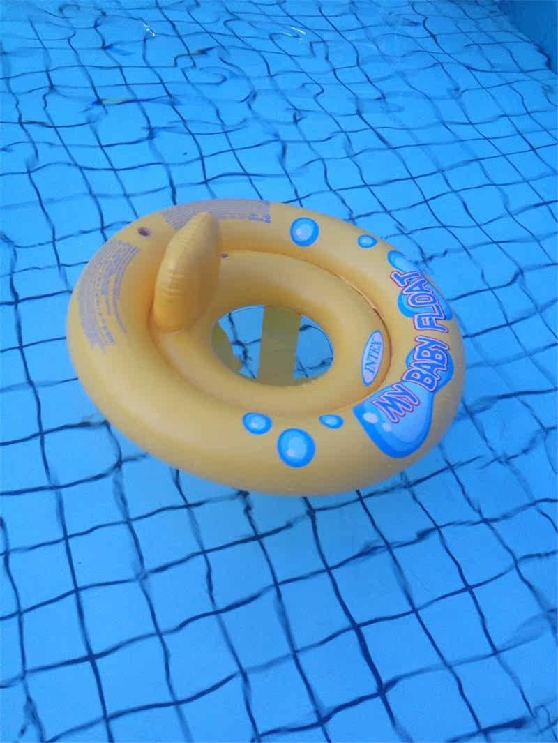 原装intex婴儿游泳圈宝宝座圈儿童泳圈坐圈可拆分成2个泳圈59574