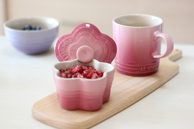 法国酷彩lecreuset杯子马克杯直身直筒直桶珠光马克杯