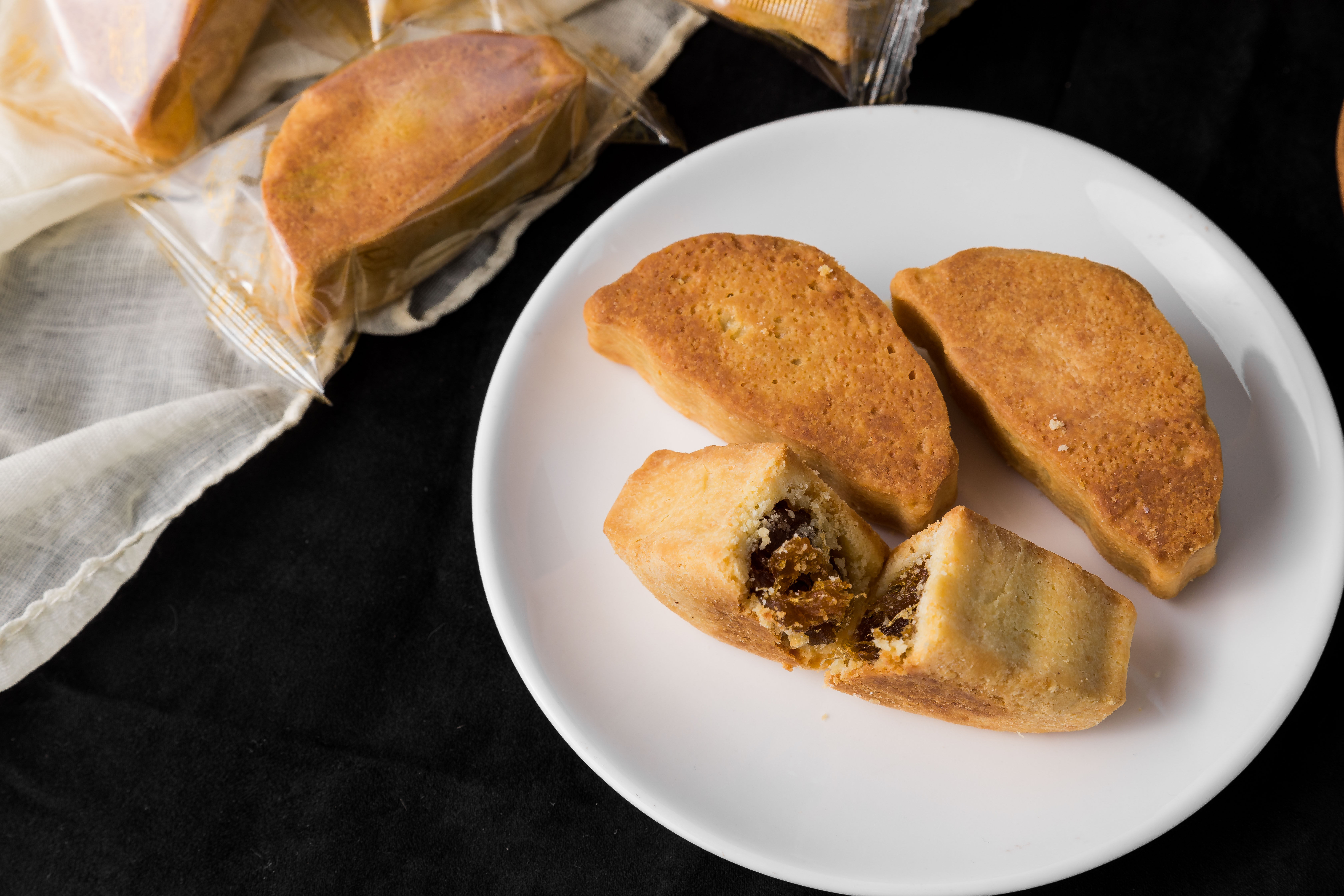 阿嬷妮台湾风味手工土凤梨酥6个装礼盒特产糕点点心伴手礼220g