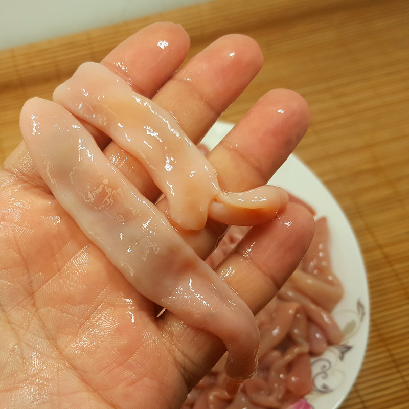 青岛新鲜野生鲜活海肠海肠皮沙虫现杀去内脏海鲜水产两斤包邮顺丰