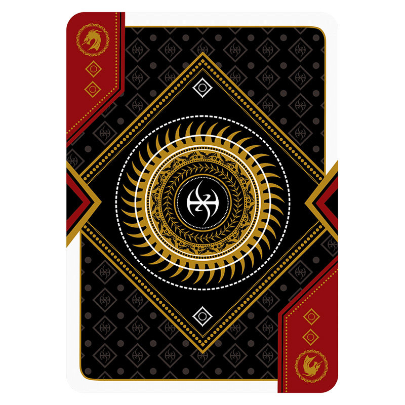 汇奇烫金进口收藏创意花切扑克牌lordz黑暗领主魔术道具