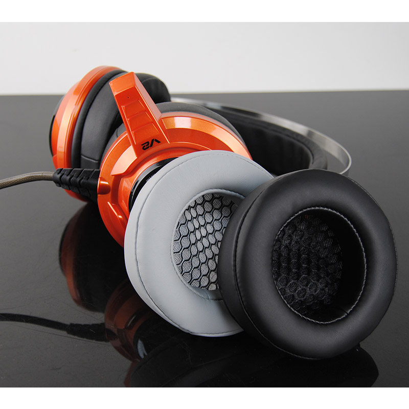 西伯利亚v2.耳机记忆海绵皮套大耳罩不压耳朵一对包邮