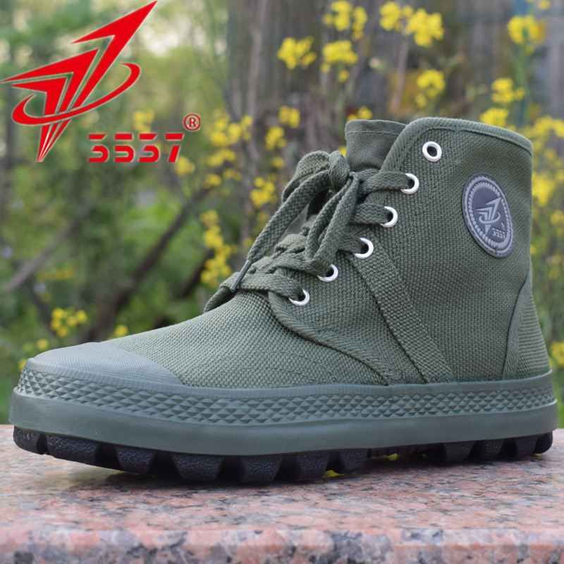 防臭3537新式耐磨劳保鞋防滑黄胶鞋男女工作劳动帆布夏季透气高帮
