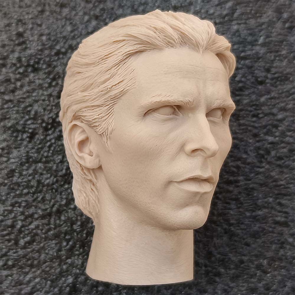 mina贝尔蝙蝠侠韦恩外国定制兵人配件头雕白模兵人专区