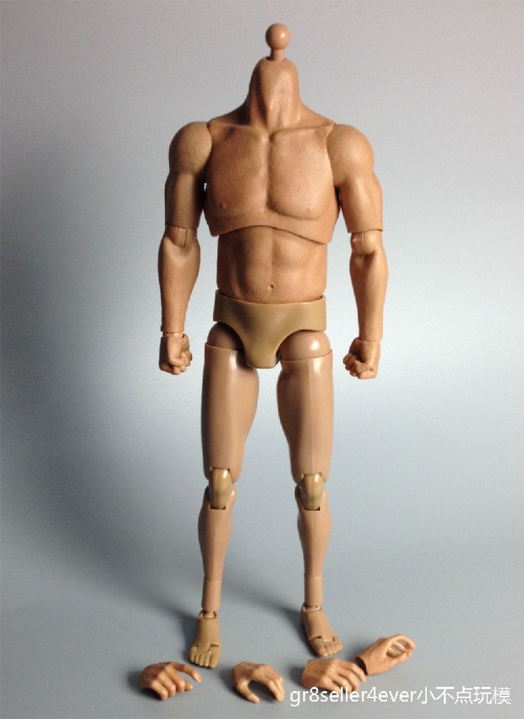 兵人ganghood肌肉强壮素体适合贝恩阿诺人偶现货兵人专区