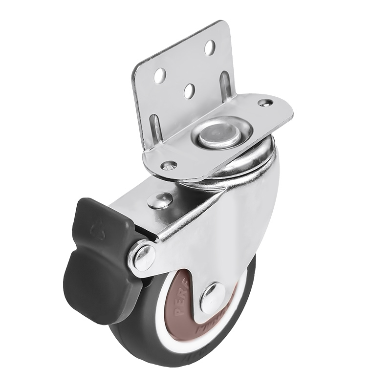 花架滑轮轮带转向1寸静音脚轮桌脚婴儿床轮子脚轮