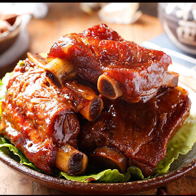 排骨即食红烧150g5袋真空卤味熟食下酒小菜猪肉类