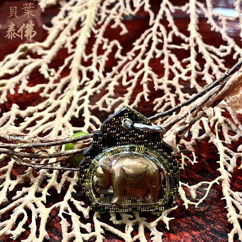 贝叶叶泰2560龙婆通冠兰猪红铜版含多款壳ddpra泰国特色