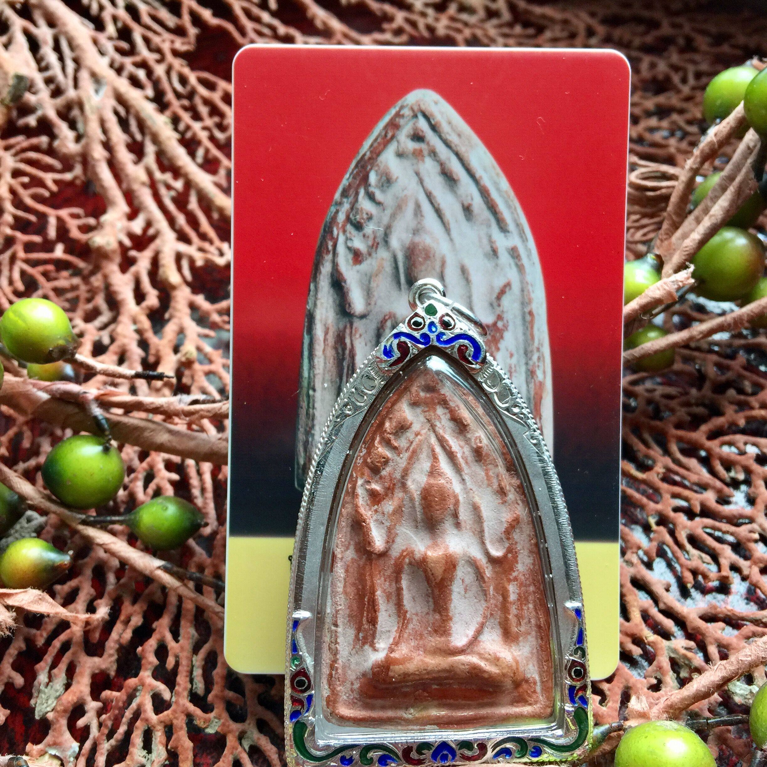 泰国佛牌正品龙婆tim歪头添2514坤平佛粉色多款