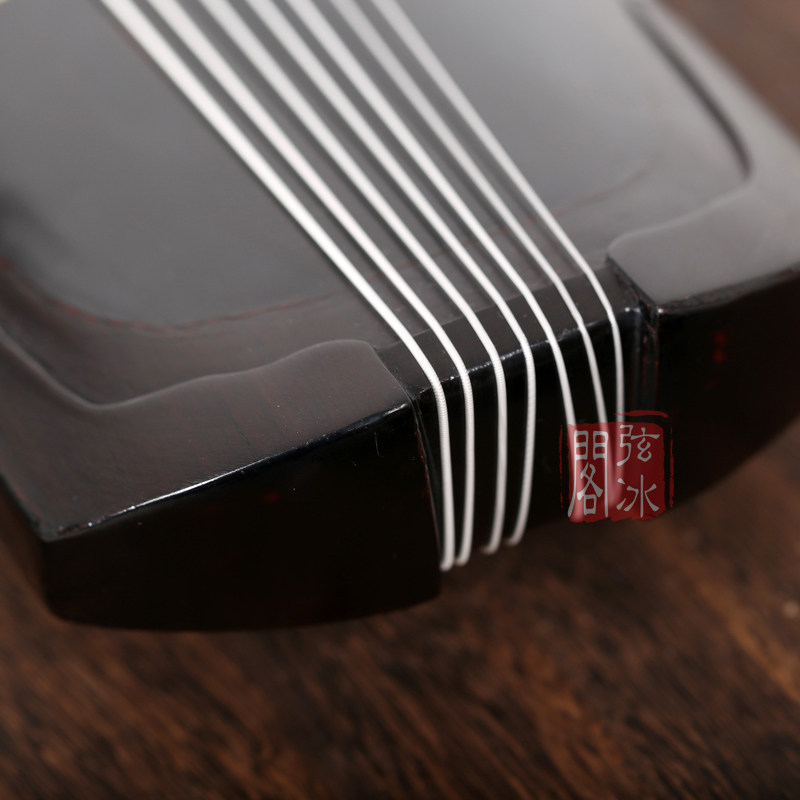 古琴弦冰阁乐器杉木正合合式扬州古琴