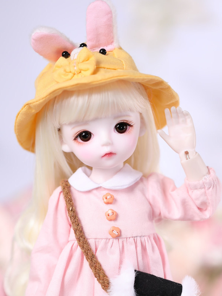 现货闪发lina6分女cream棉花糖正品bjd娃娃sdbjd娃娃