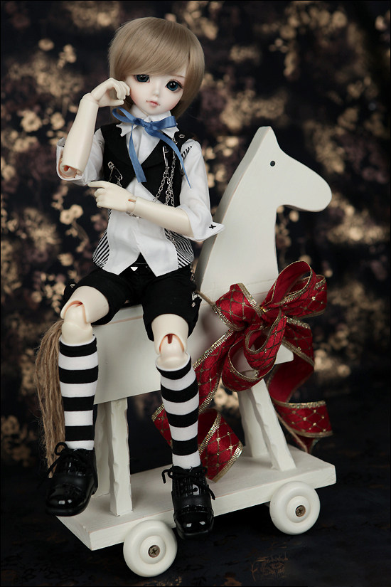 娃娃送妆bjdsd4分男fallenangelsboypine关节bjd娃娃