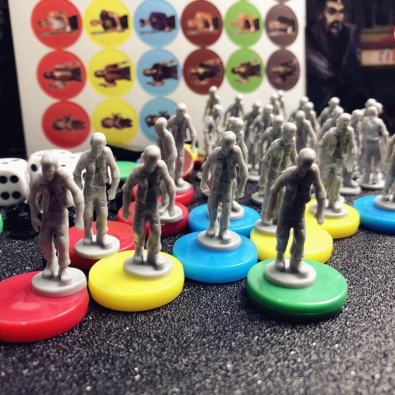 僵尸商场桌游中文新版丧尸围城商城桌游卡牌