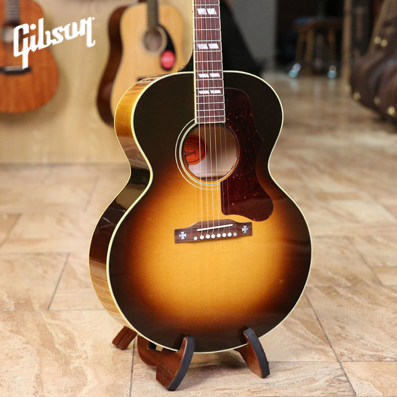 gibson吉普吉普森森美j185quiltvineoriginal全单电箱吉他民谣吉他