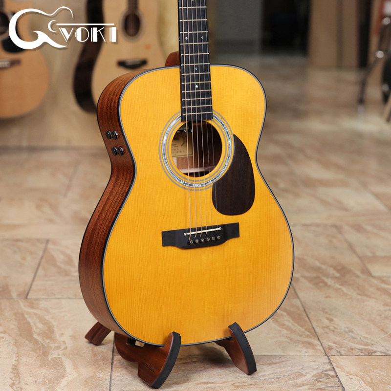 voki沃琪artisan工匠系列a10a30面单全单电箱吉他民谣吉他