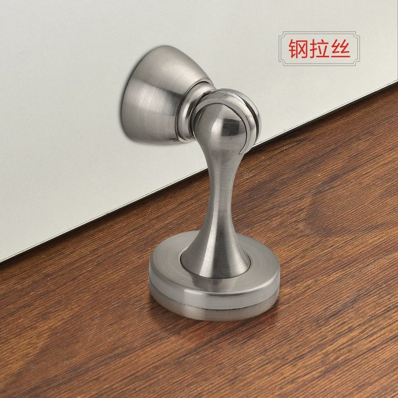 福莱雅黑色地吸隐形金红古铜铜门卫生间强磁门碰门吸