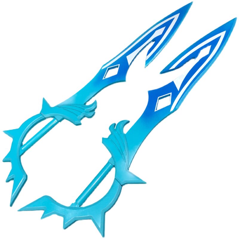 原神公子达达利亚武器双刀长枪cos道具可变形cosplay配件