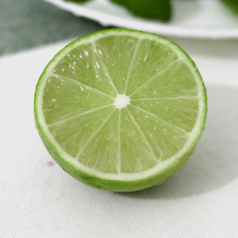 泰国无籽青柠檬新鲜水果绿肉皮薄多汁小柠檬绿柠檬5斤江浙沪包邮